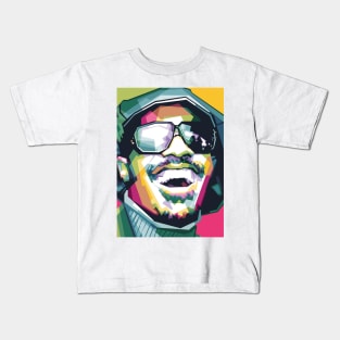 Stevie Wonder WPAP Kids T-Shirt